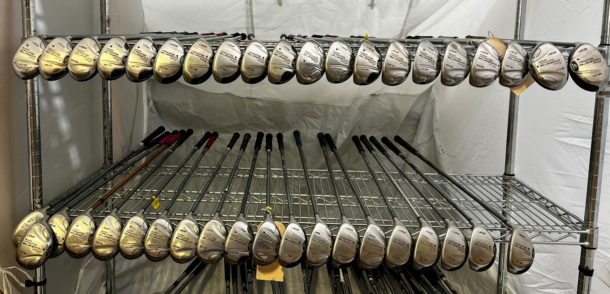 Wholesale Lot of 40 Golf Clubs - King Cobra Baffler Hybrid-Next Round