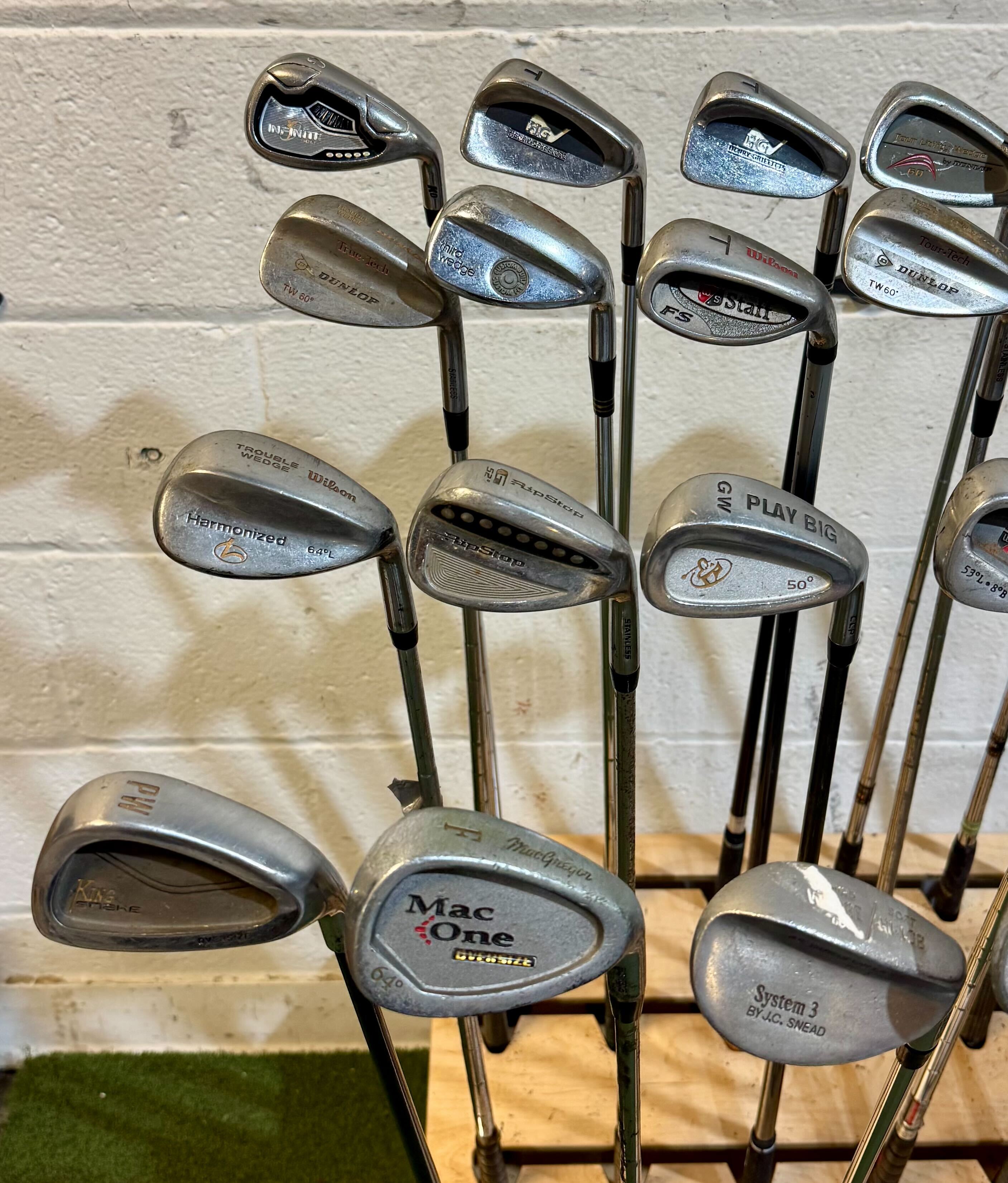 Wholesale Lot of 45 Golf Clubs - Assorted Wedges-Next Round