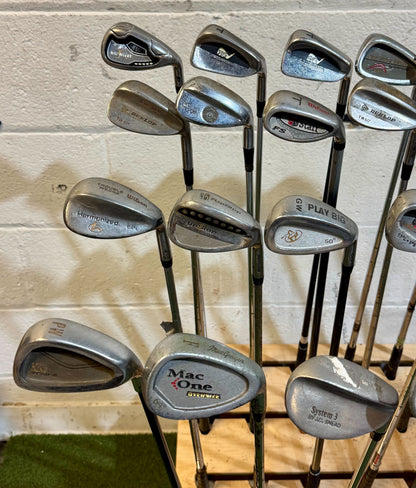 Wholesale Lot of 45 Golf Clubs - Assorted Wedges-Next Round