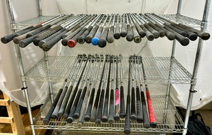 Wholesale Lot of 50 Golf Clubs - Assorted Irons and Wedges-Next Round