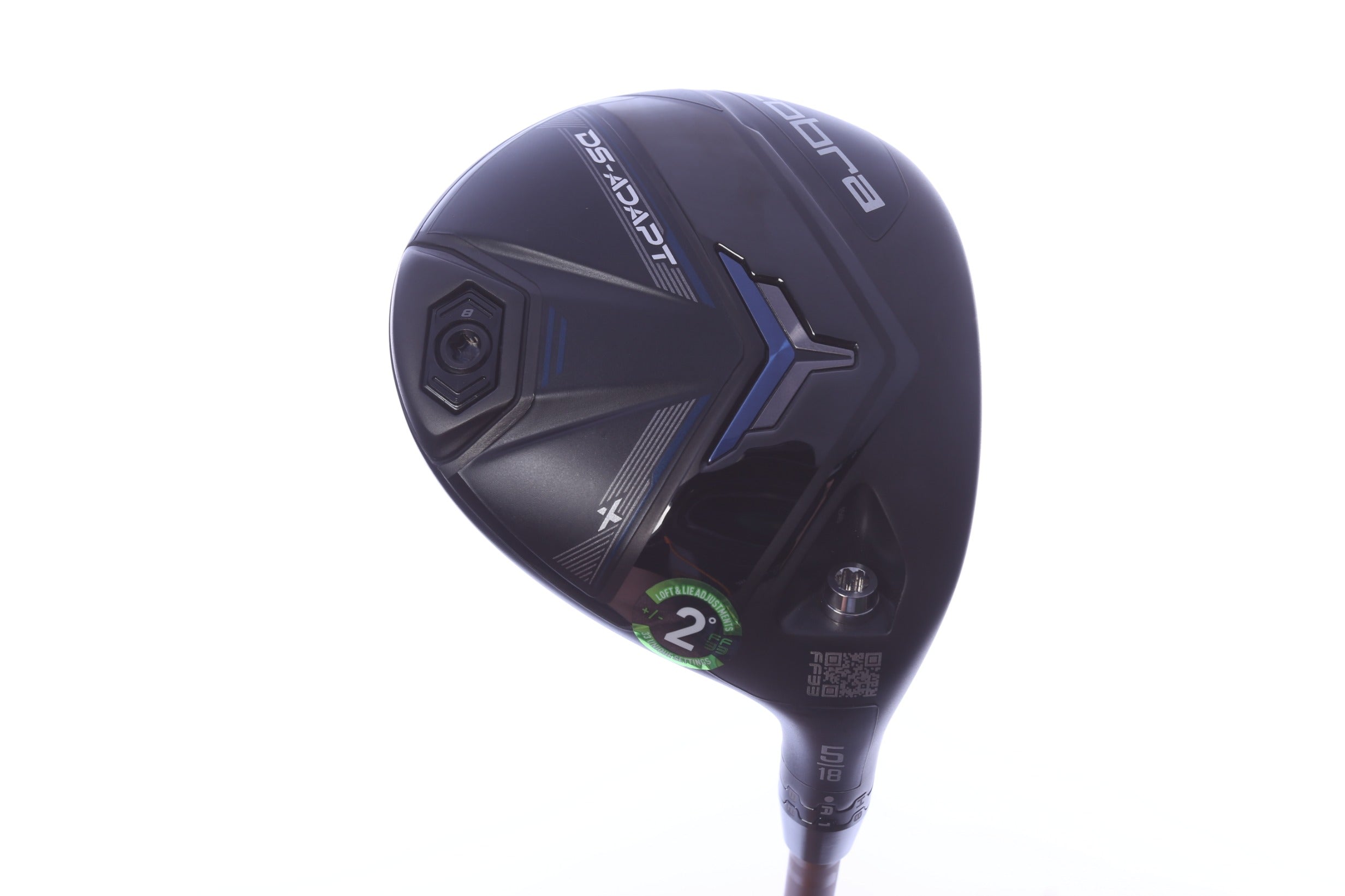 Cobra DS-ADAPT X 5-Wood - Right-Handed - 18 Degrees - Stiff Flex