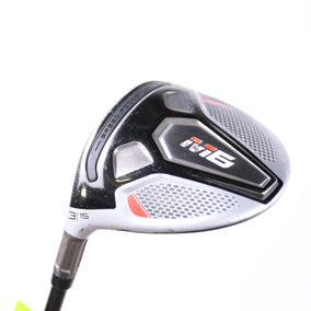 Used TaylorMade M6 3-Wood - Left-Handed - 15 Degrees - Regular Flex-Next Round