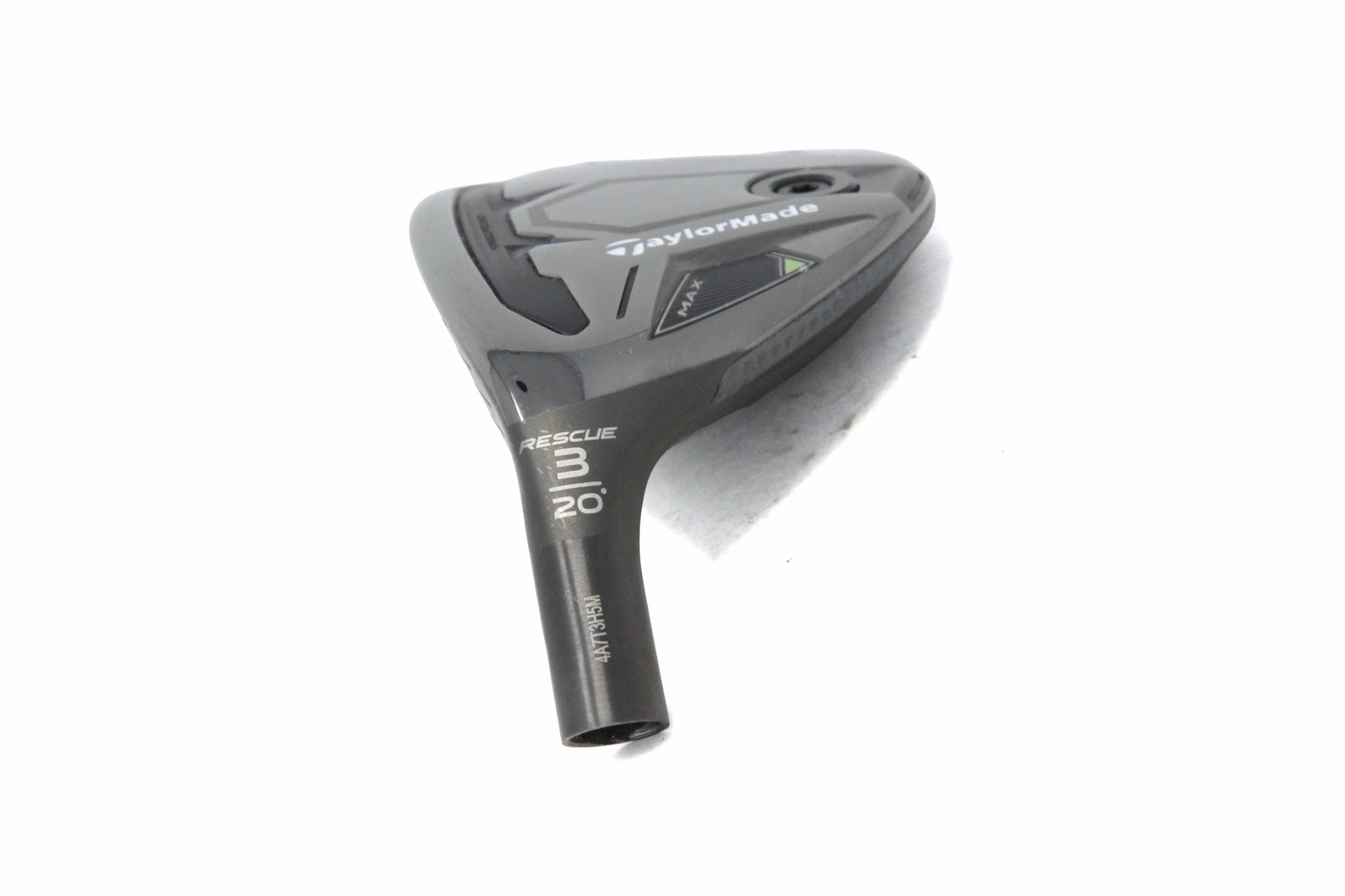 Used TaylorMade Qi35 MAX Rescue 3H - HEAD ONLY - Left-Handed - 20 Degrees