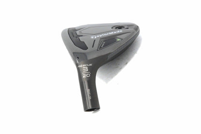 Used TaylorMade Qi35 MAX Rescue 3H - HEAD ONLY - Left-Handed - 20 Degrees