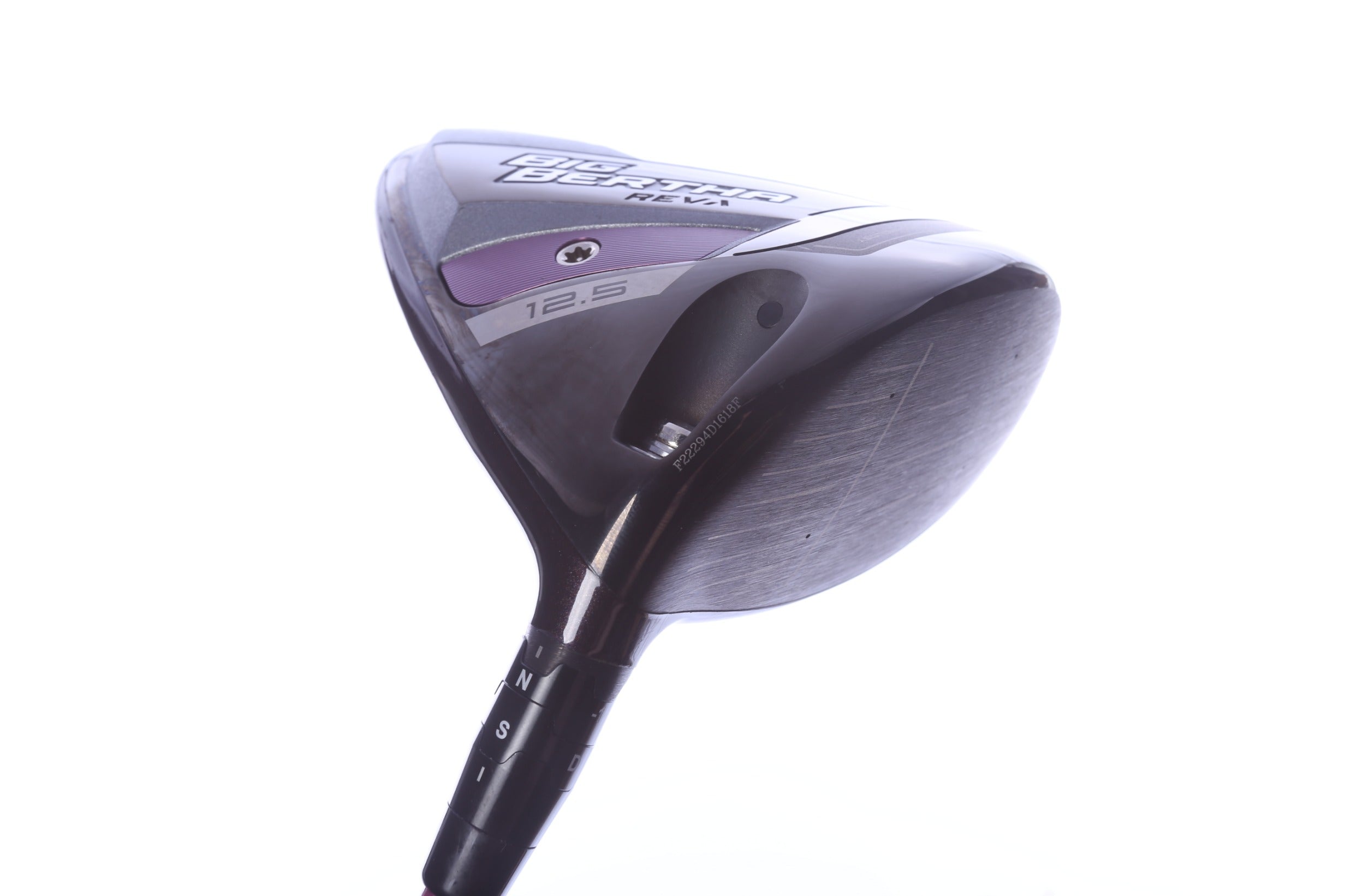 Used Callaway Big Bertha REVA 23 Driver - 12.5 Degrees - Ladies Flex Acer Velocity Pink - Right-Handed-Next Round