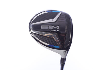 Used TaylorMade SIM MAX 3-Wood - Right-Handed - 15 Degrees - Stiff Flex-Next Round