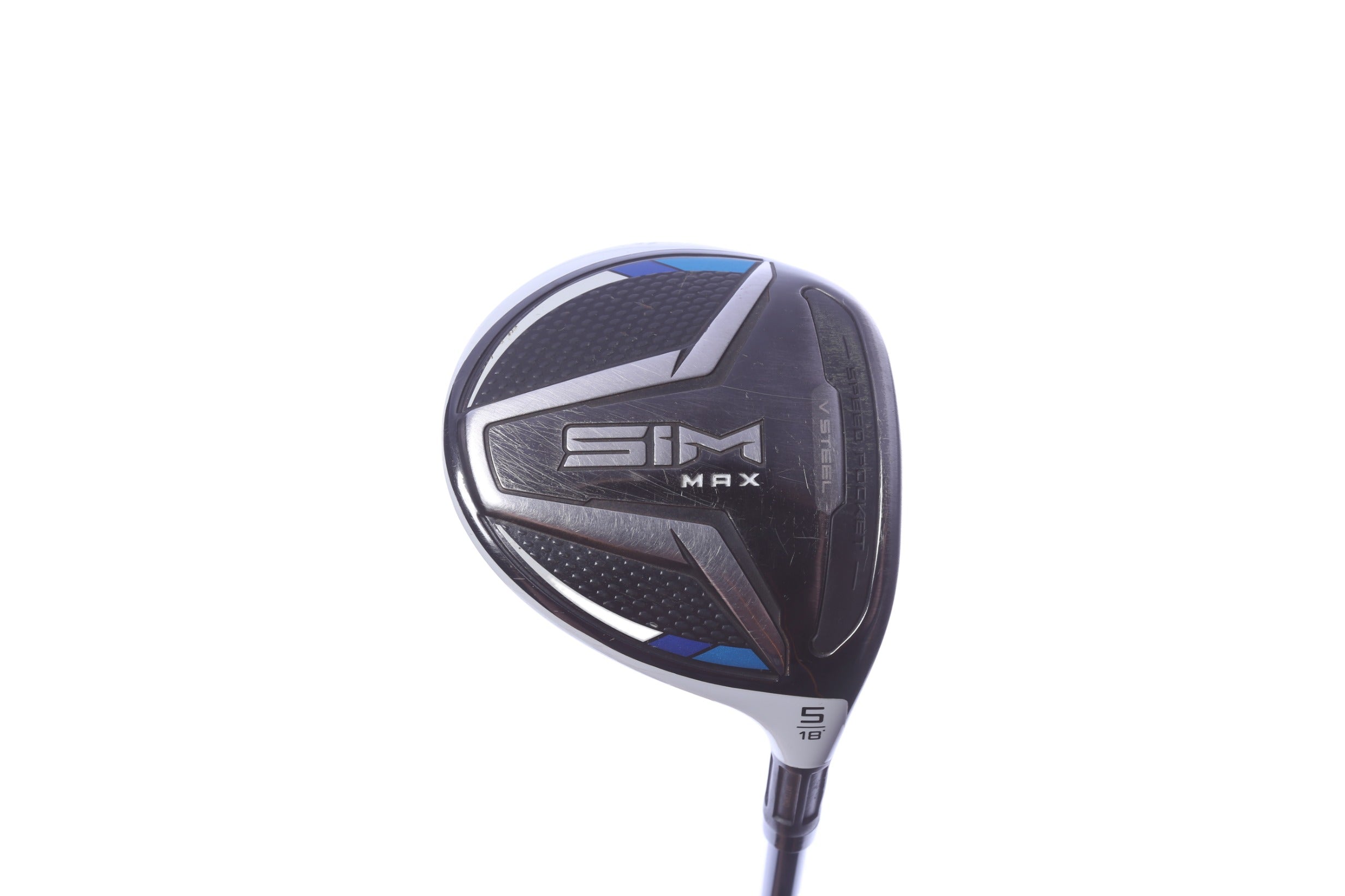 Used TaylorMade SIM MAX 5-Wood - Right-Handed - 18 Degrees - Regular Flex