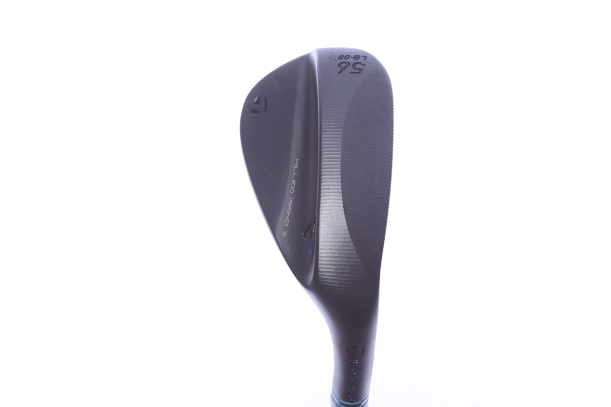 Used TaylorMade Milled Grind 3 Black Sand Wedge - Right-Handed - 56 Degrees - Extra Stiff Flex
