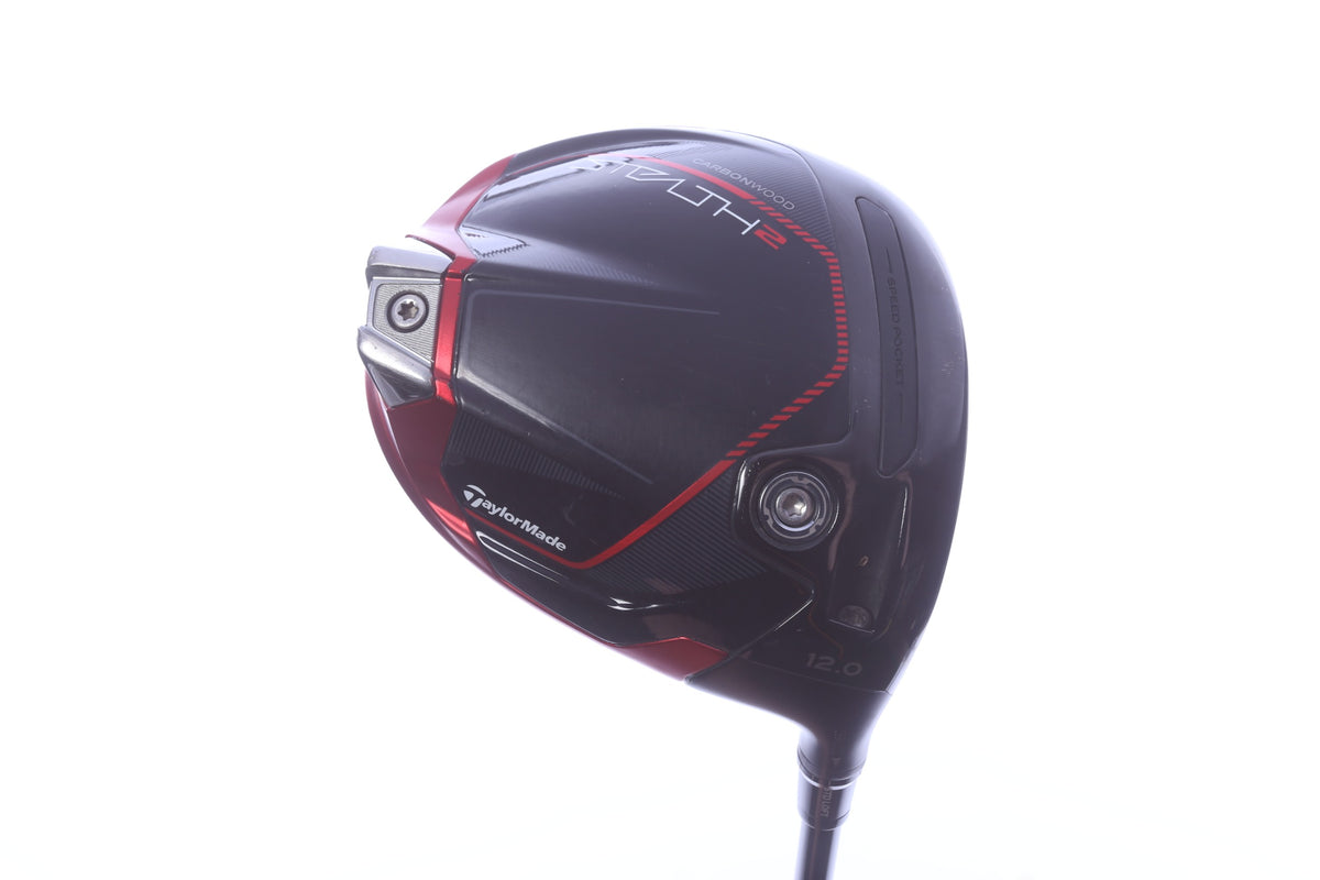 Used TaylorMade STEALTH 2 Driver - 12 Degrees - Stiff Flex Fujikura Ventus TR Red - Right-Handed