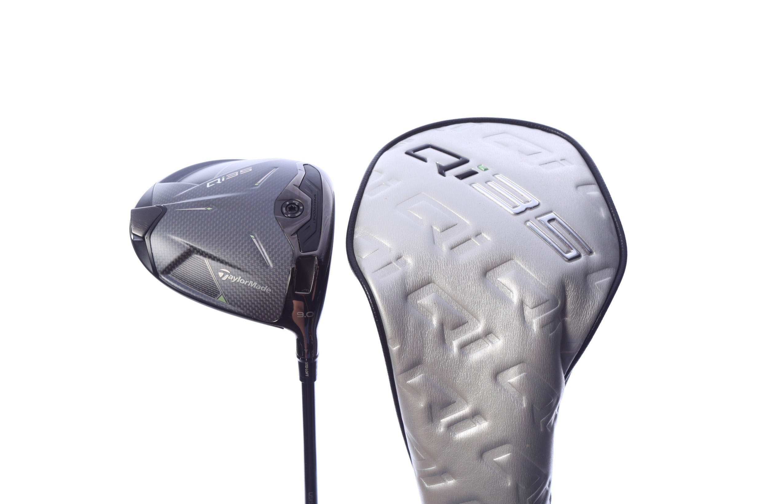 Used TaylorMade Qi35 Driver - 9 Degrees - Stiff Flex Project X Hzrdus SIlver - Right-Handed