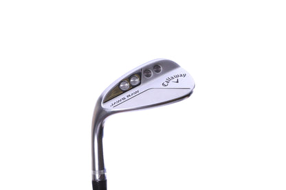 Used Callaway JAWS Raw Chrome Approach Wedge - Left-Handed - 52 Degrees - Wedge Flex