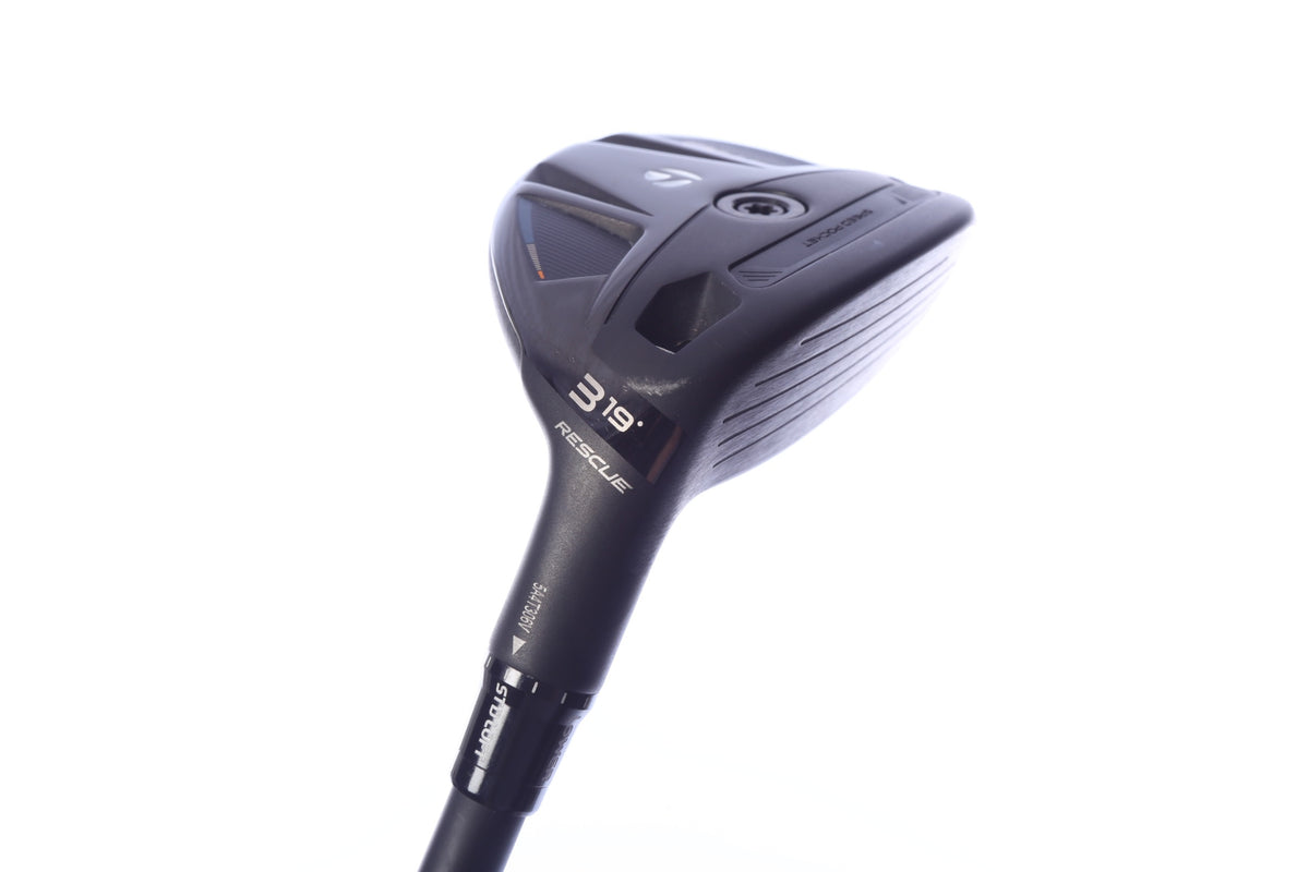 Used TaylorMade Qi4D Rescue 3H Hybrid - Right-Handed - 19 Degrees - Stiff Flex