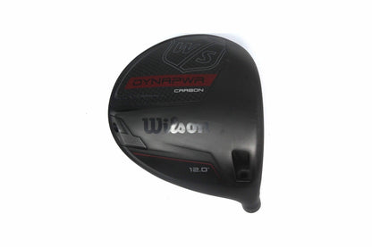 Used Wilson Dynapwr Carbon Driver - HEAD ONLY - Right-Handed - 12 Degrees-Next Round
