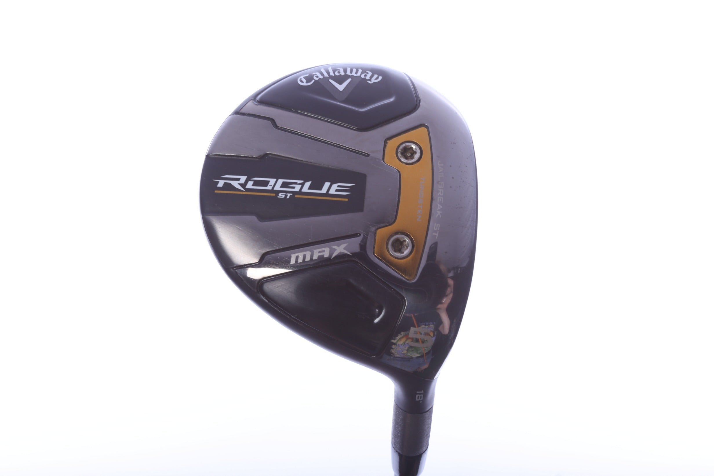 Used Callaway Rogue ST MAX 5-Wood - Right-Handed - 18 Degrees - Stiff Flex