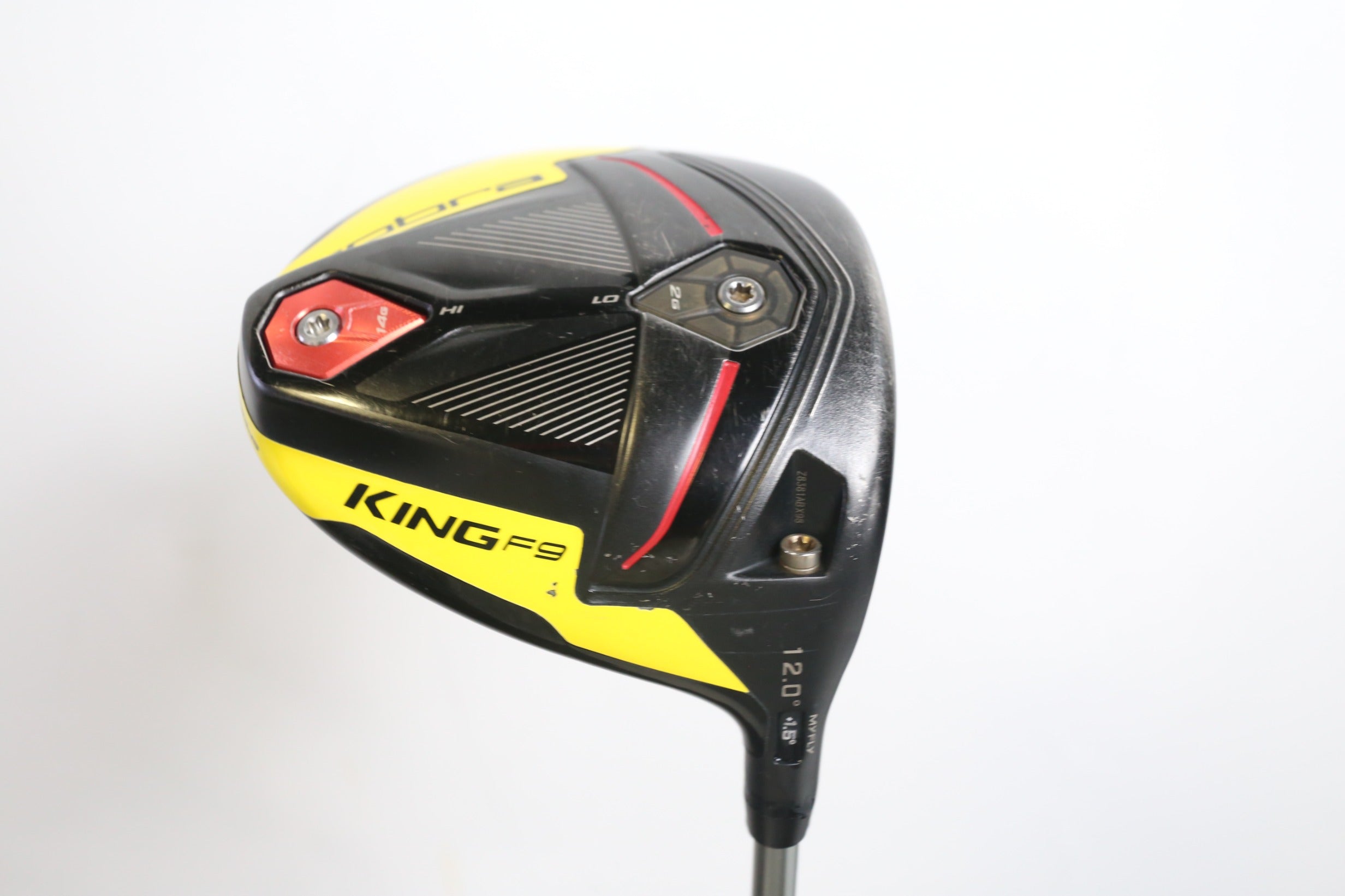 Used Cobra King F9 SpeedBack Black Yellow Driver - Right-Handed - 12  Degrees - Seniors Flex