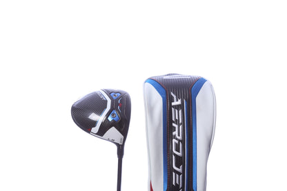Used Cobra AeroJet LS Driver - 10.5 Degrees - Stiff Flex Mitsubishi Kai'li White - Right-Handed-Next Round