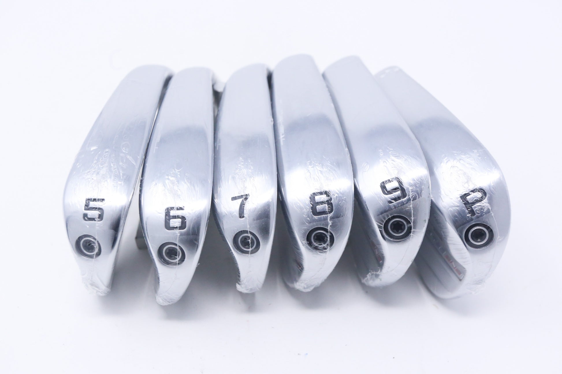 Used Cobra King Forged TEC One Length 2022 Iron Set - HEAD ONLY - Left-Handed - 5-PW-Next Round