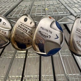 Wholesale Lot of 30 Golf Clubs - Callaway Woods & Hybrids-Next Round