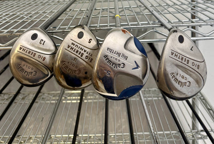 Wholesale Lot of 30 Golf Clubs - Callaway Woods & Hybrids-Next Round