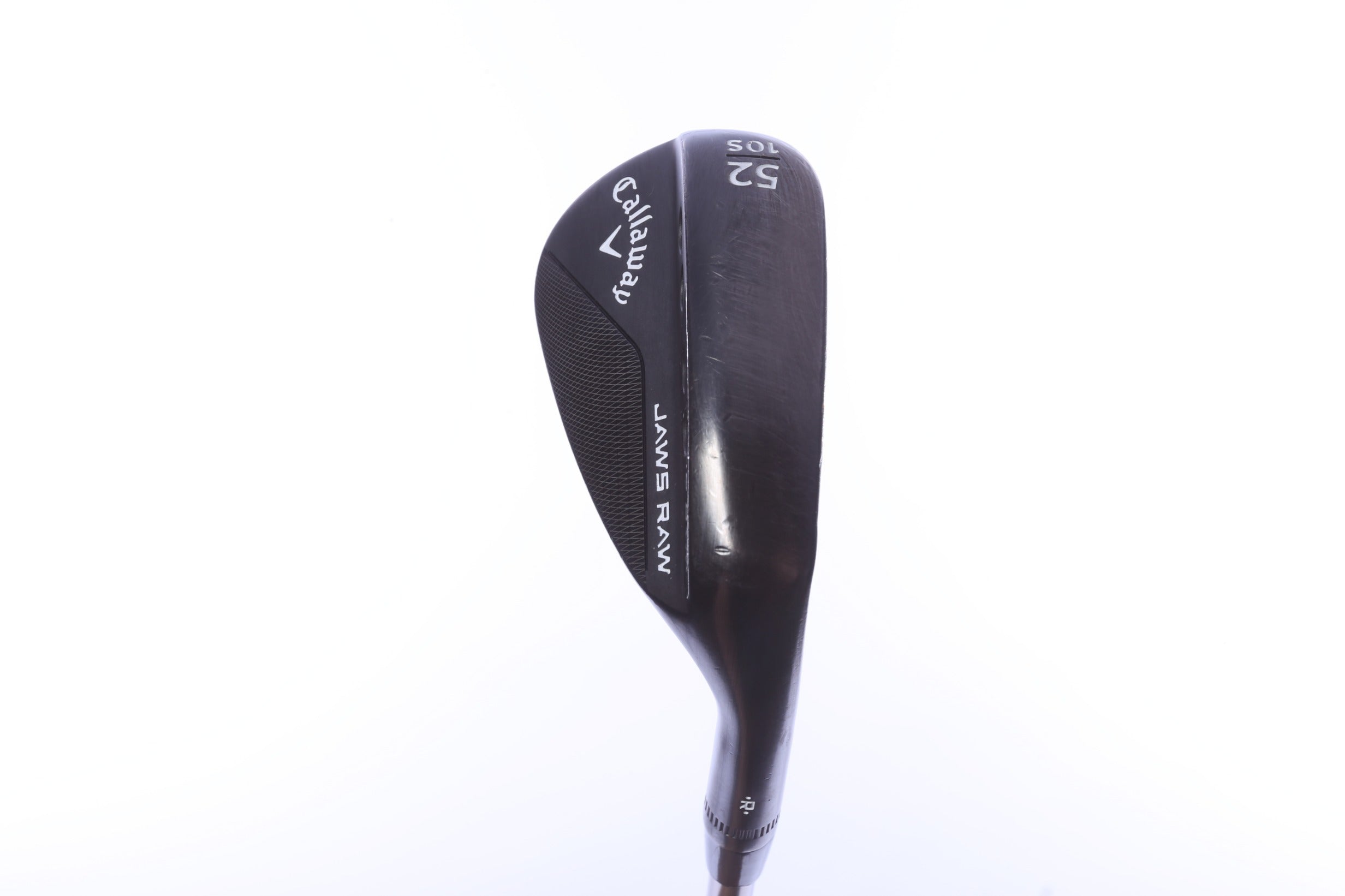 Used Callaway JAWS Raw Black Plasma Approach Wedge - Right-Handed - 52 Degrees - Seniors Flex-Next Round