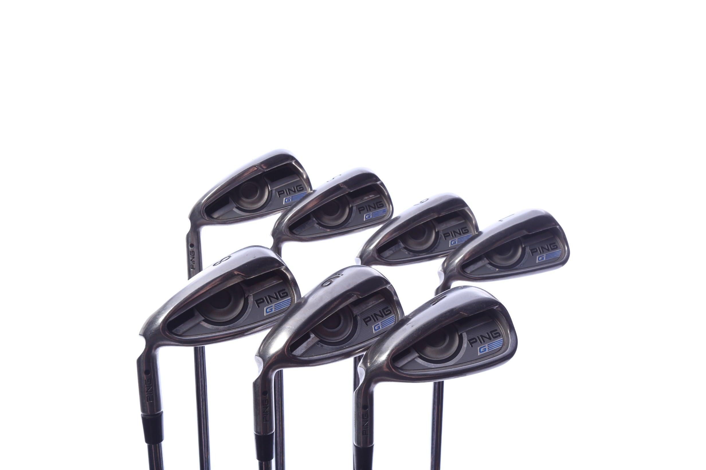 Used Ping G Iron Set - Left-Handed - 4-PW - Regular Flex