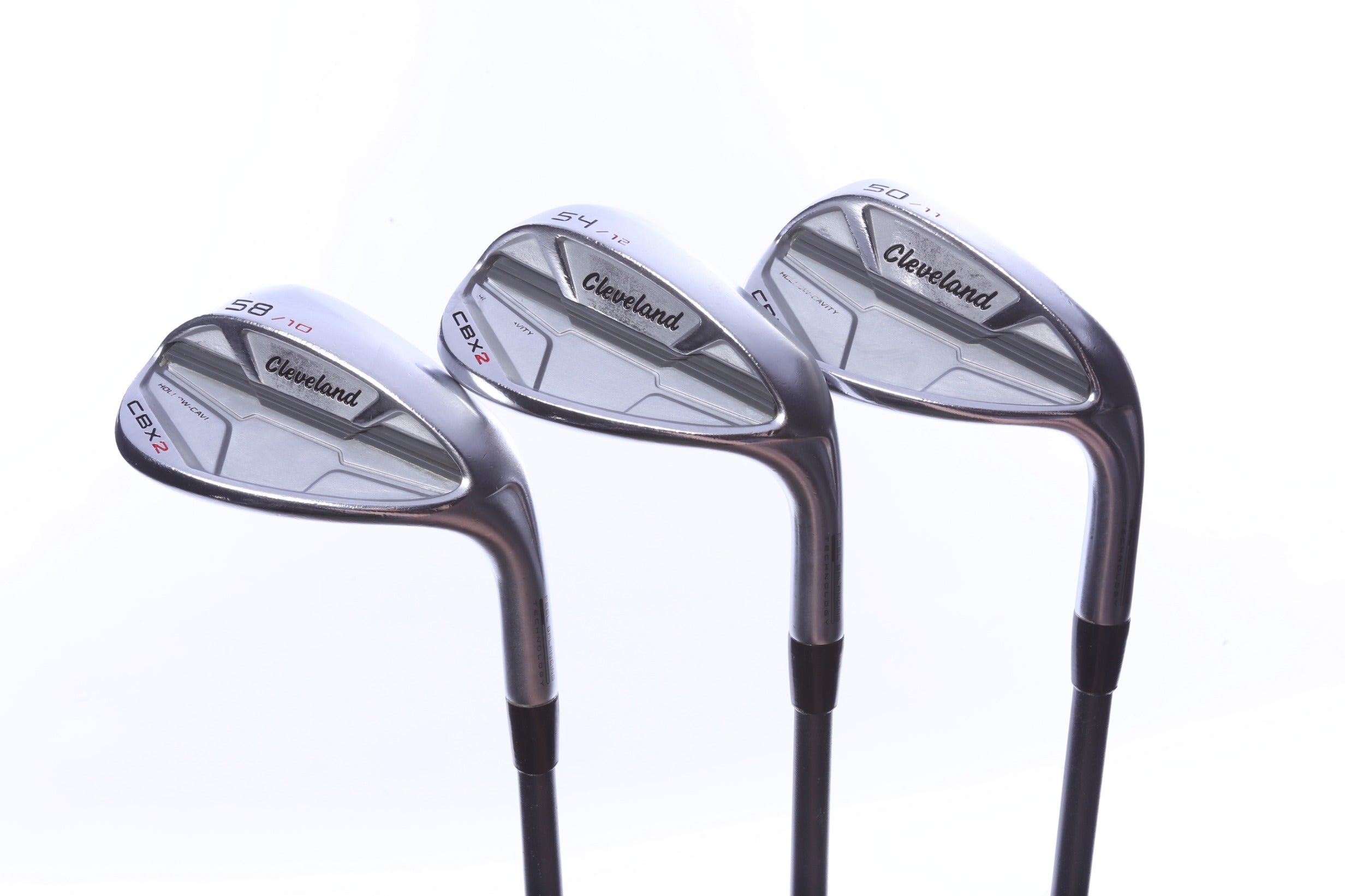 Used Cleveland CBX 2 Wedge Set - Right-Handed - 50*, 54*, 58* - Ladies Flex-Next Round