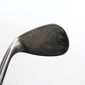 Used Cleveland 588 Forged RTX Black Pearl McDowell Argyle Ylw/Red Sand Wedge - Right-Handed - 56 Degrees - Stiff Flex-Next Round
