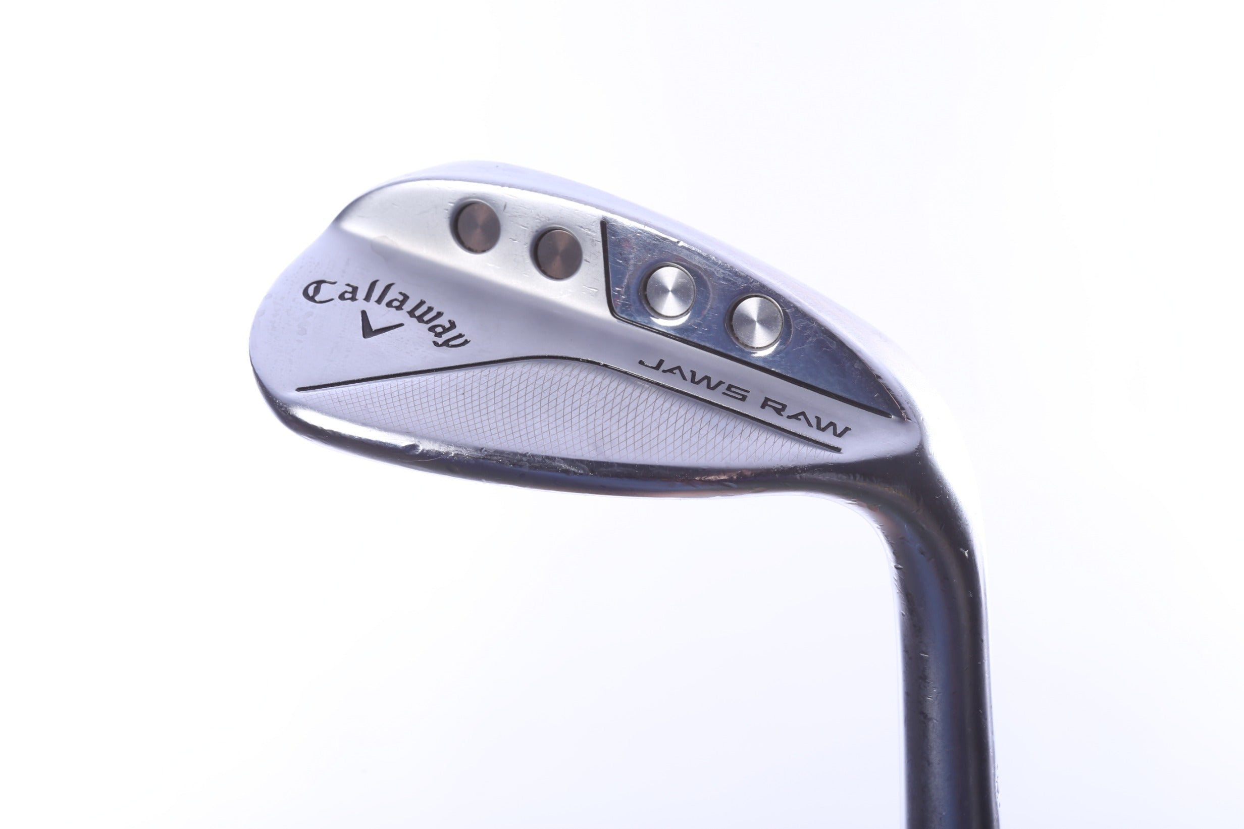 Used Callaway JAWS Raw Chrome Lob Wedge - Right-Handed - 58 Degrees - Wedge Flex-Next Round