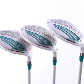 Used Ping Rhapsody 2015 Wood Set - Right-Handed - 3W, 5W, 7W - Ladies Flex-Next Round