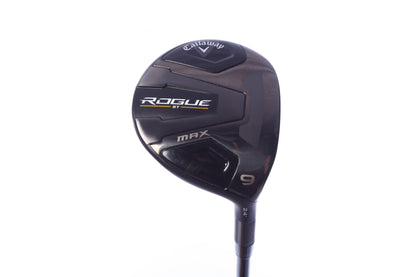 Used Callaway Rogue ST MAX 9-Wood - Right-Handed - 24 Degrees - Regular Flex