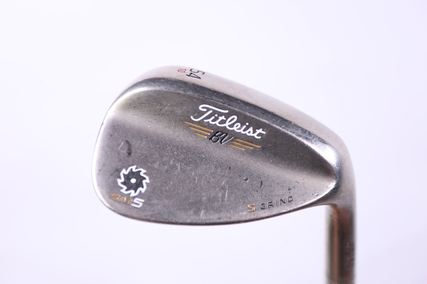 Used Titleist Vokey SM5 Gold Nickel Sand Wedge - Right-Handed - 54 Degrees - Wedge Flex-Next Round