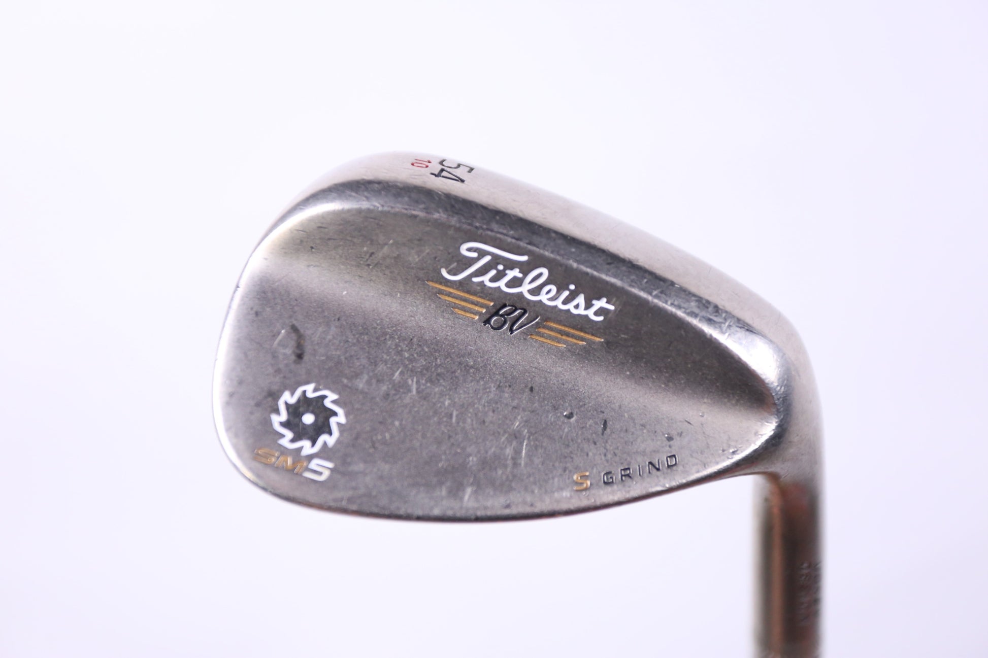 Used Titleist Vokey SM5 Gold Nickel Sand Wedge - Right-Handed - 54 Degrees - Wedge Flex-Next Round
