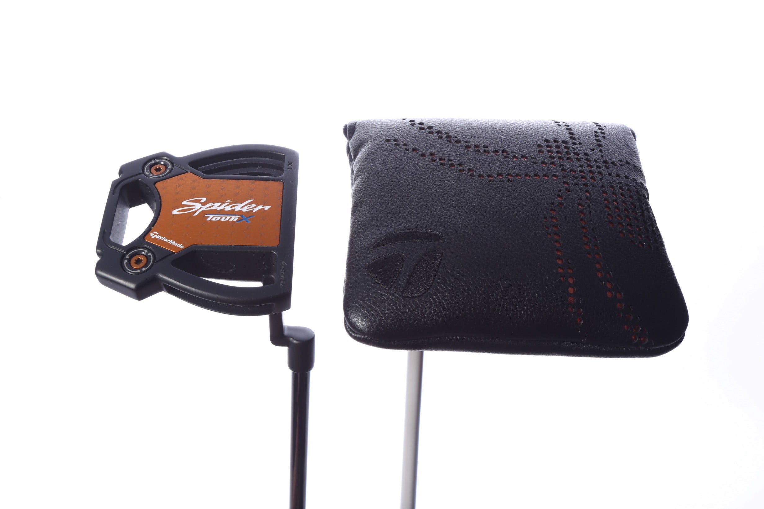 Used TaylorMade Spider Tour X Black L Neck Putter - Right-Handed - 35 in - Mallet