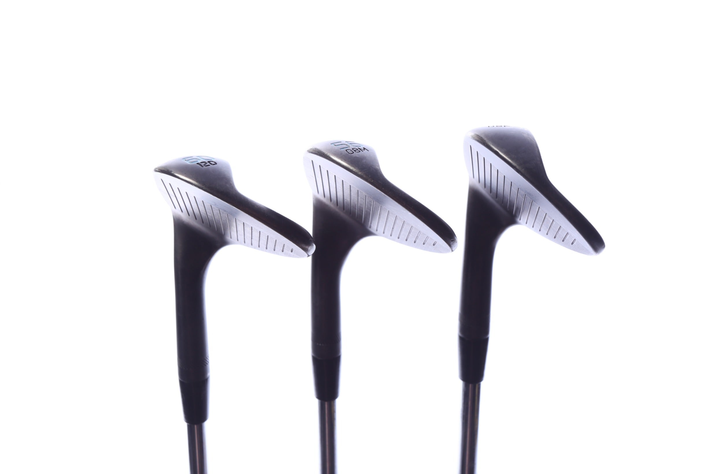 Used Titleist Vokey SM9 Jet Black Wedge Set - Right-Handed - 50*, 56*, 60* - Extra Stiff Flex-Next Round