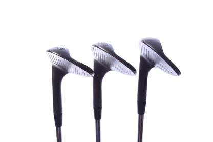 Used Titleist Vokey SM9 Jet Black Wedge Set - Right-Handed - 50*, 56*, 60* - Extra Stiff Flex-Next Round
