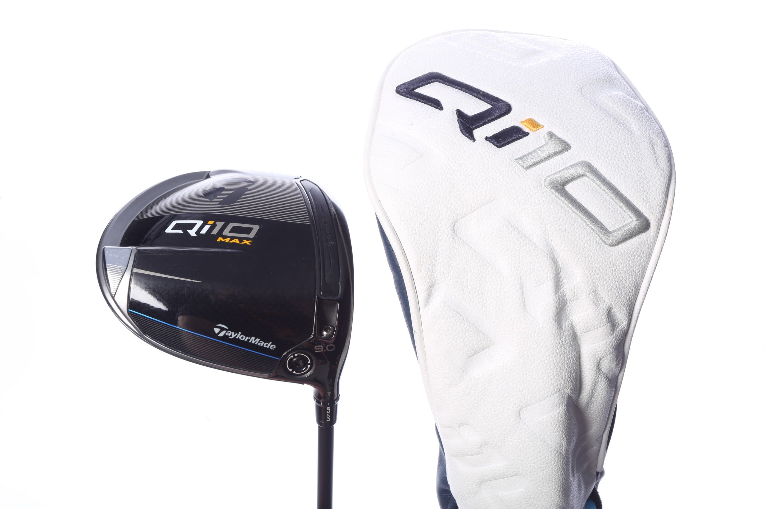 Used TaylorMade Qi10 MAX Driver - 9 Degrees - Regular Flex Fujikura Ventus Blue - Right-Handed-Next Round