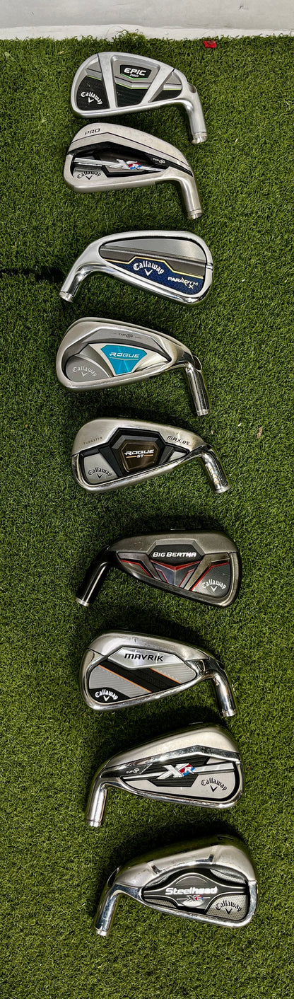 Wholesale Lot of 40 Assorted Fitting irons - Assorted Brands Including Callaway-Next Round