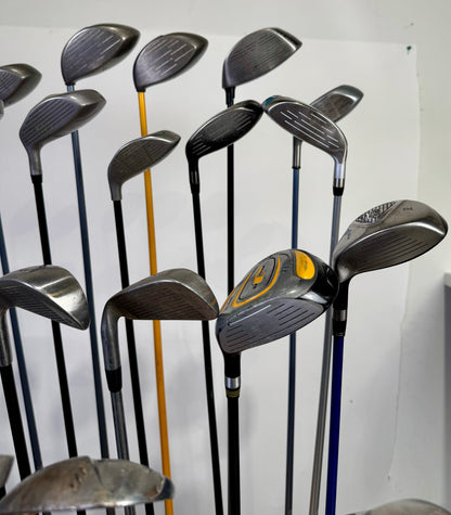 Wholesale Lot of 24 Drivers, Fairway Woods, Hybrids, And Single Irons.-Next Round