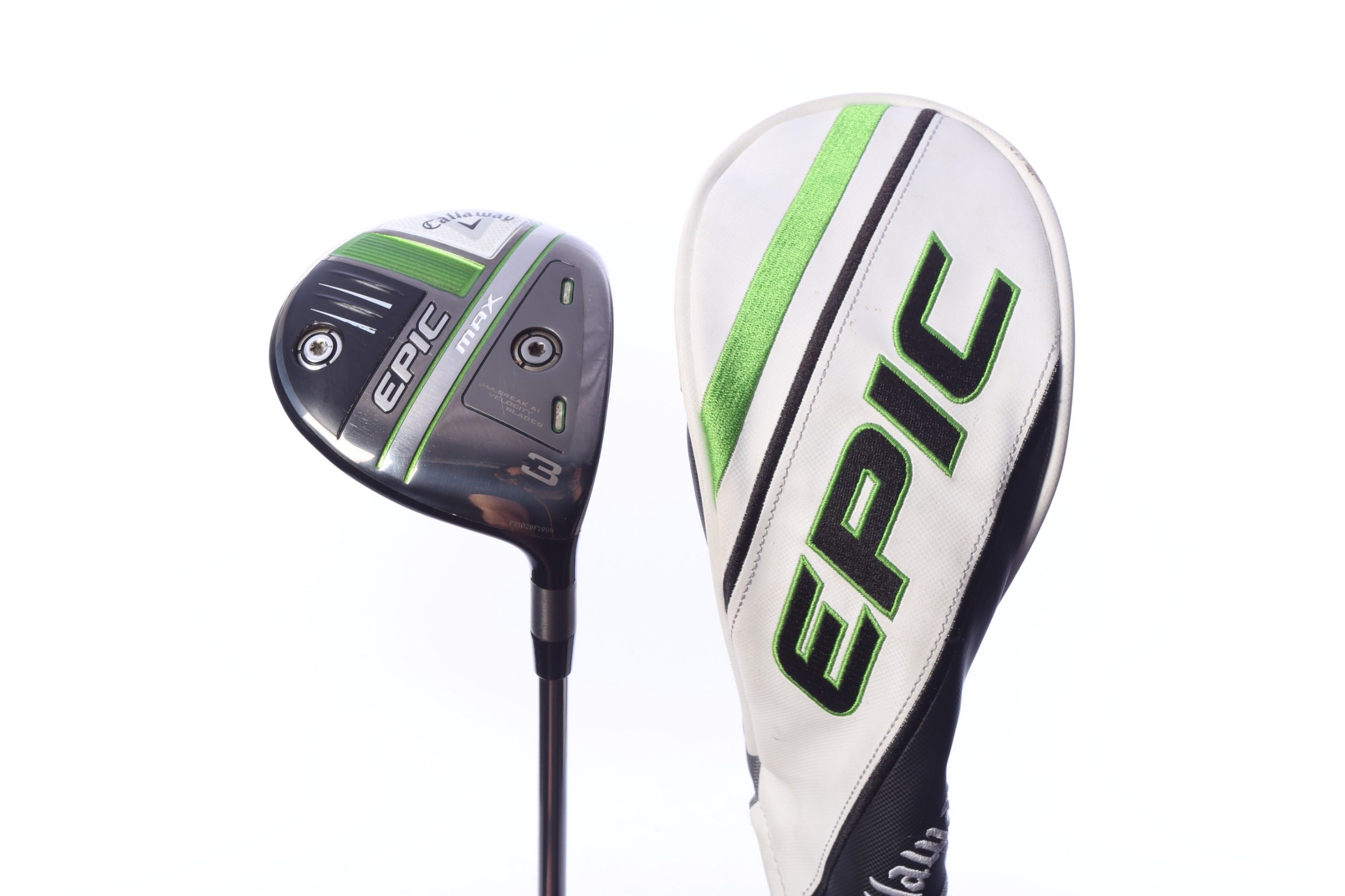 Used Callaway Epic MAX 3-Wood - Right-Handed - 15 Degrees - Stiff Flex