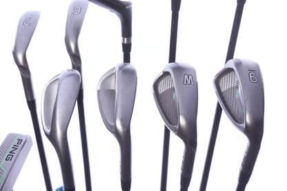 Used Ping Prodi G Kids Set - Right-Handed - DR, FW, HY, 6-PW, 52*, 56*, Putter - Junior Flex