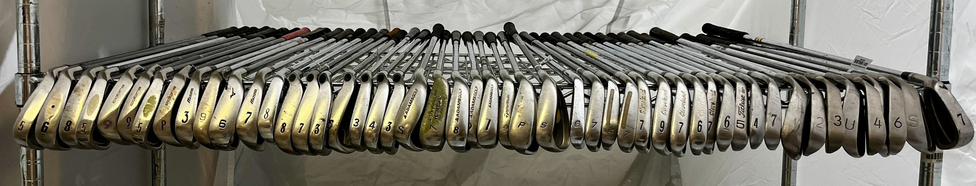 50 Assorted Irons and Wedges-Next Round