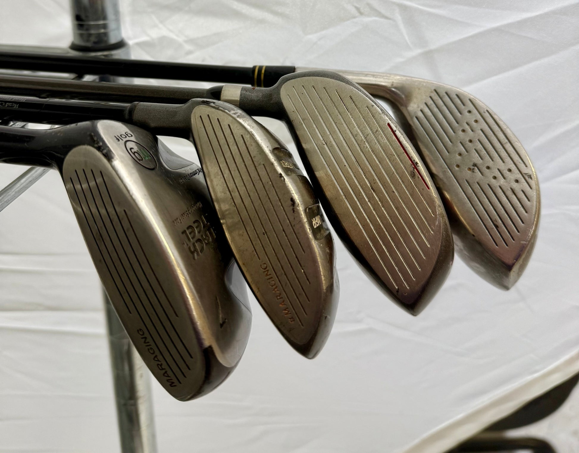 Wholesale Lot of 30 Golf Clubs - Assorted Fairway Woods & Hybrids-Next Round
