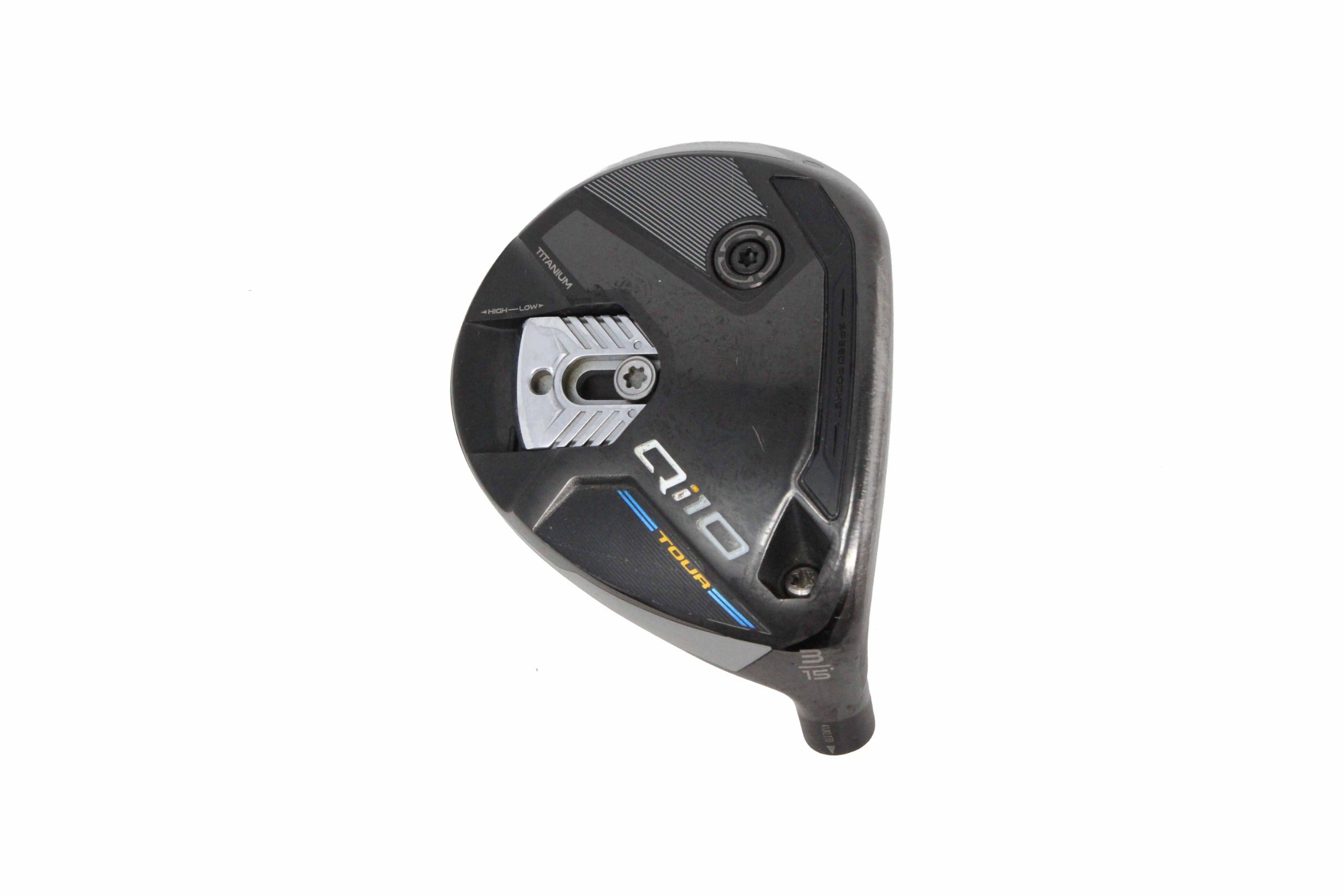 Used TaylorMade Qi10 Tour 3-Wood - HEAD ONLY - Right-Handed - 15 Degrees-Next Round