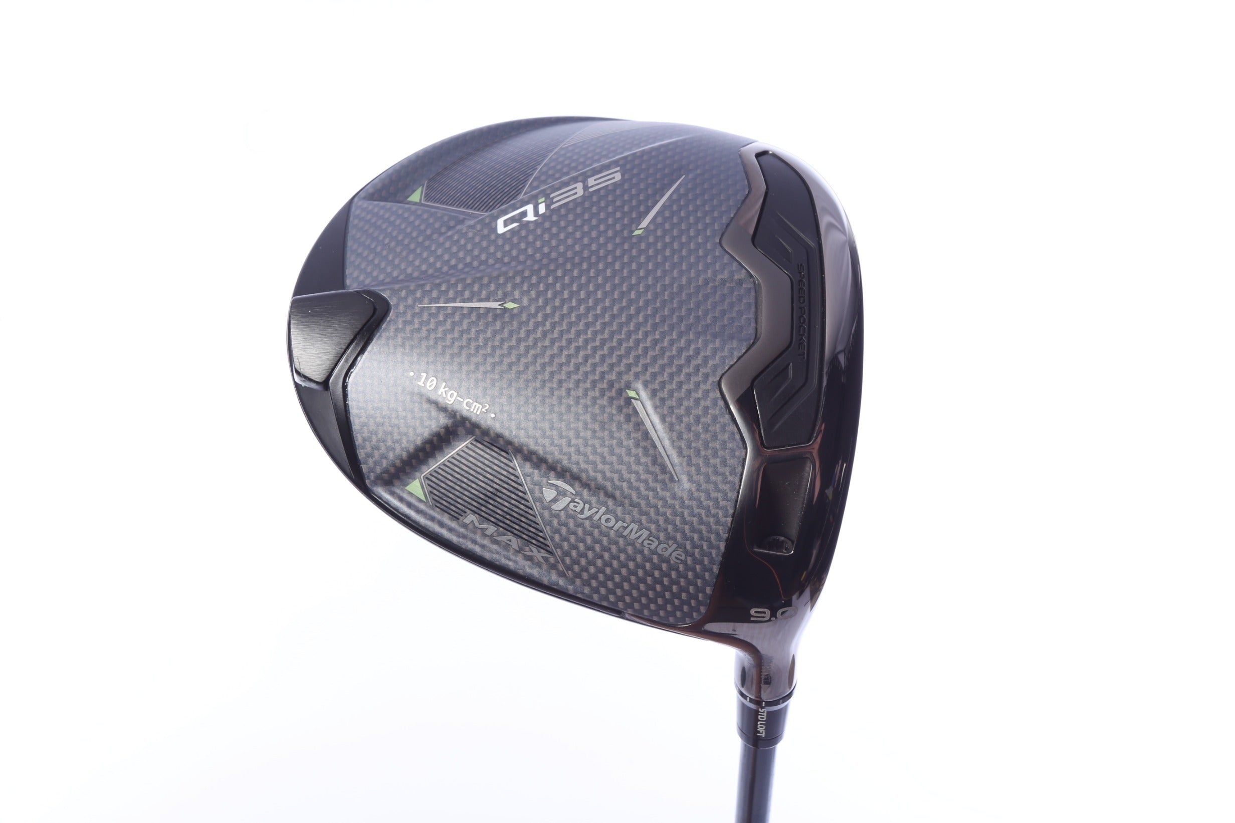 Used TaylorMade Qi35 MAX Driver - 9 Degrees - Extra Stiff Flex Mitsubishi Diamana S+ - Right-Handed