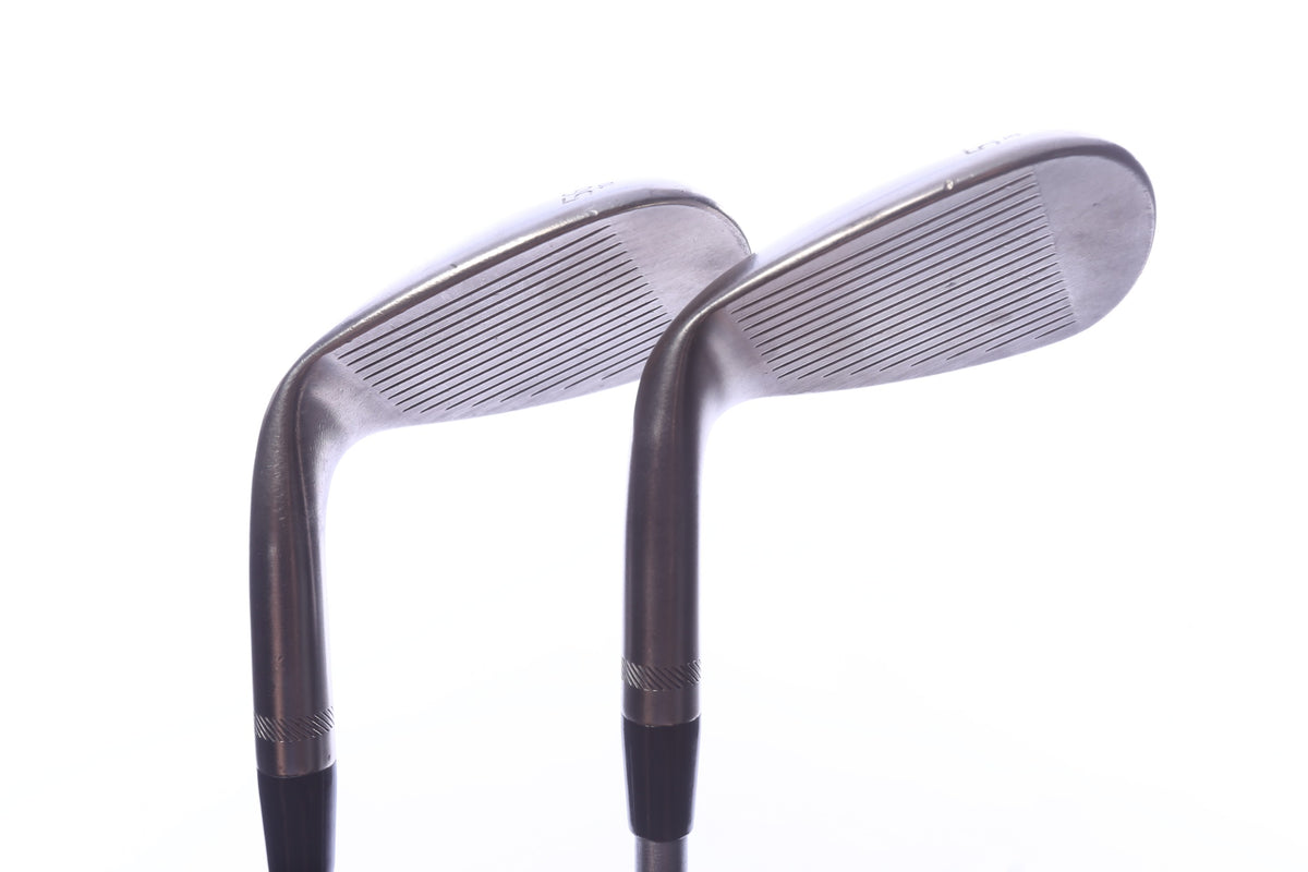 Used Titleist Vokey SM6 Steel Gray Wedge Set - Right-Handed - 52*, 56* - Stiff Flex