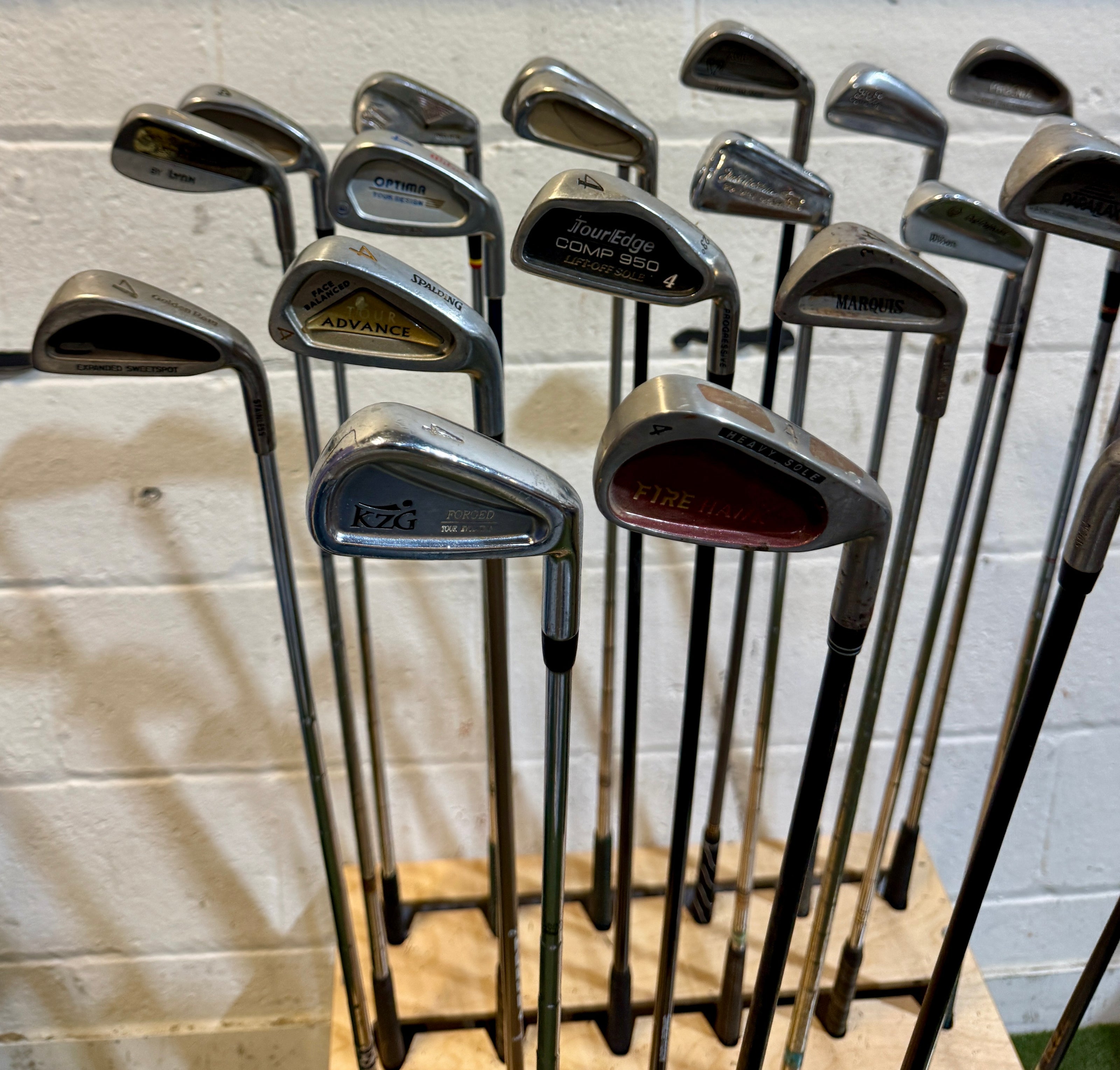 Wholesale Lot of 45 Golf Clubs - Assorted Single Irons-Next Round