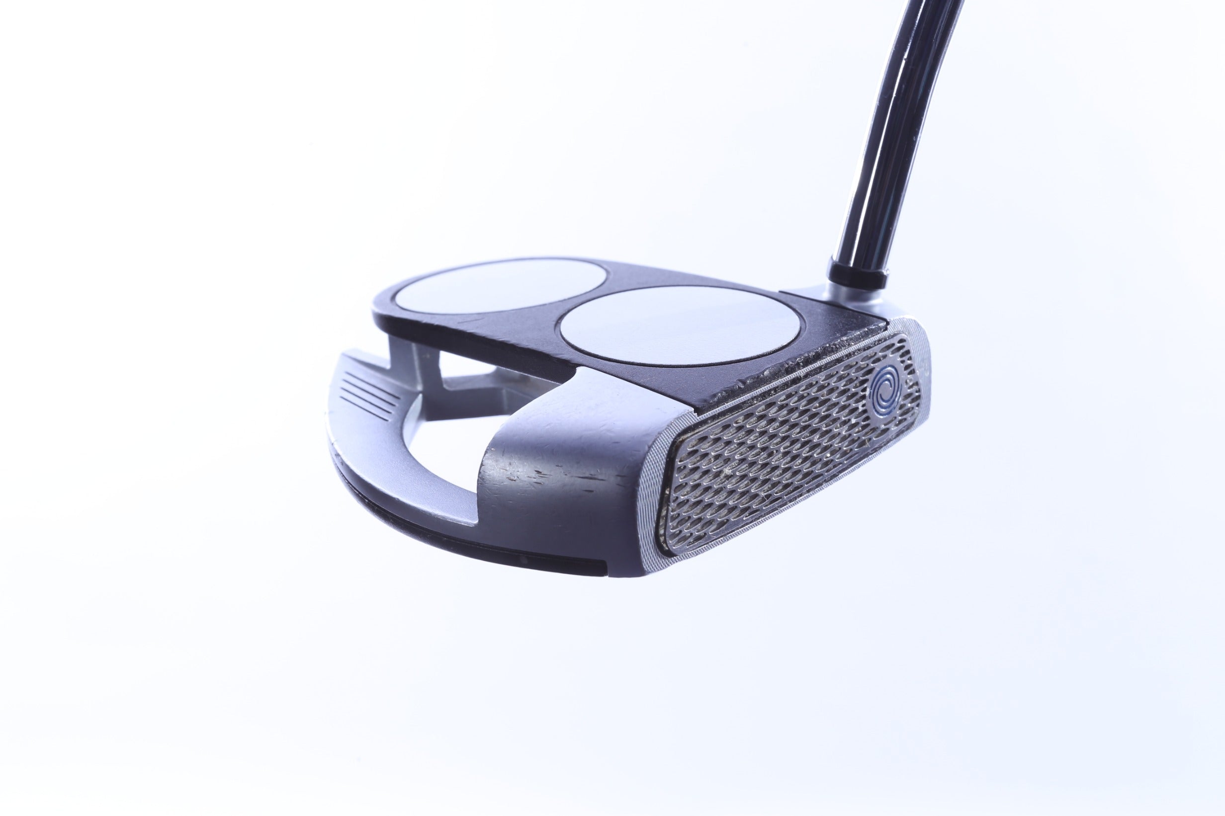Used Odyssey Works 2-Ball Fang Versa Lined Tank SuperStroke Putter - Right-Handed - 32.5 in - Mallet-Next Round