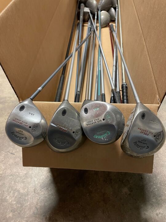 Wholesale Lot of 20 Callaway Warbird and Great Big Bertha Drivers-Next Round