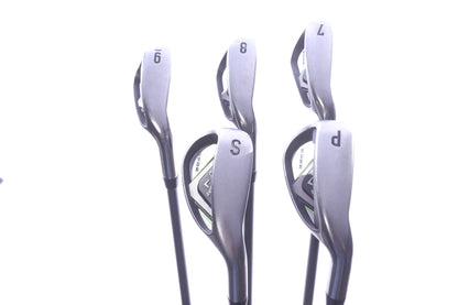 Used Callaway 2018 Edge Iron Set - Right-Handed - 7-PW, SW - Ladies Flex
