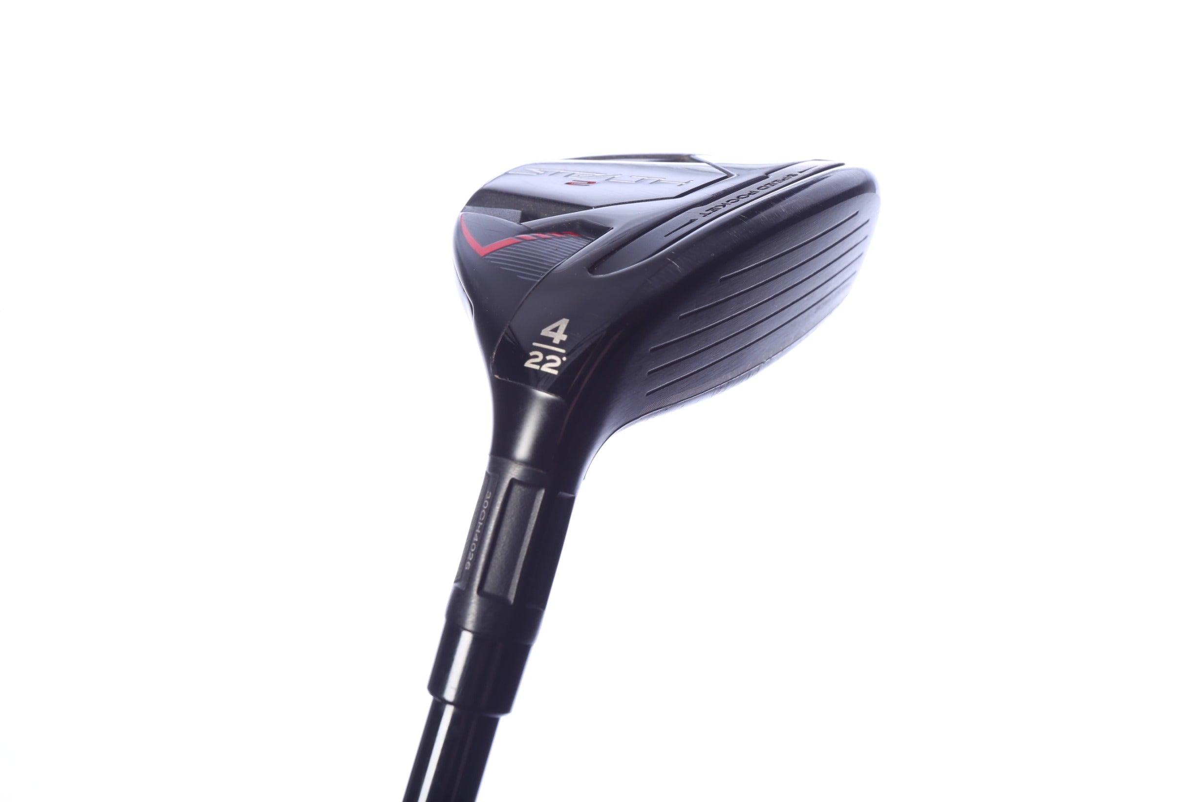 Used TaylorMade STEALTH 2 Rescue 4H Hybrid - Right-Handed - 22 Degrees - Stiff Flex